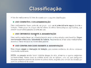 Classificação
 