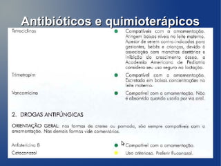 Antibióticos e quimioterápicos
 