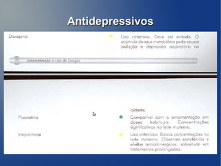 Antidepressivos
 