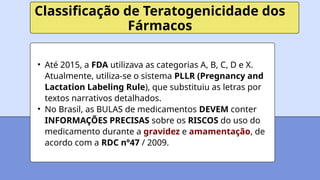Pllr Medicamentos na Gestação e Riscos de Teratogenicidade: Guia Completo ...