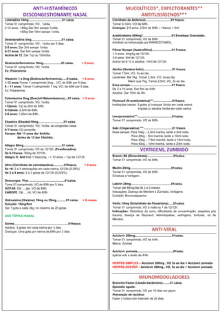 Medicamentos ps adulto | PDF