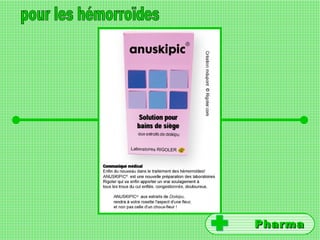 pour les hémorroïdes Pharma
