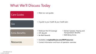 The Medicare Member Webinar Slide Deck 2024 | PPT