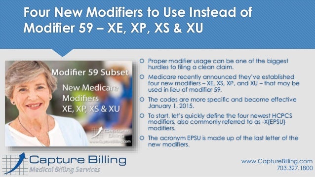 medicare modifiers