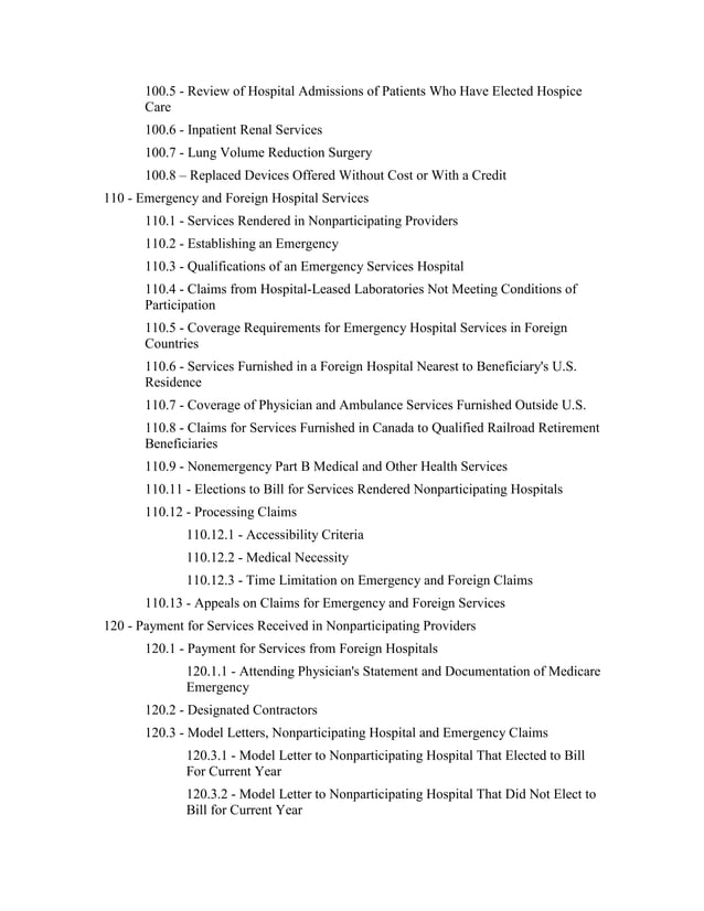 Medicare claims processing manual PDF