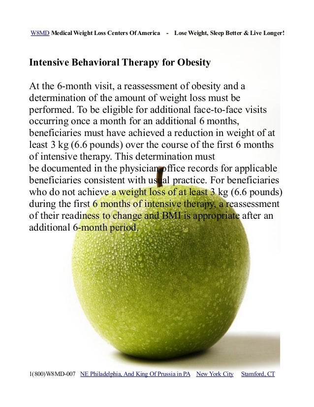 Medicare coverage for weight loss physician and healthcare provider