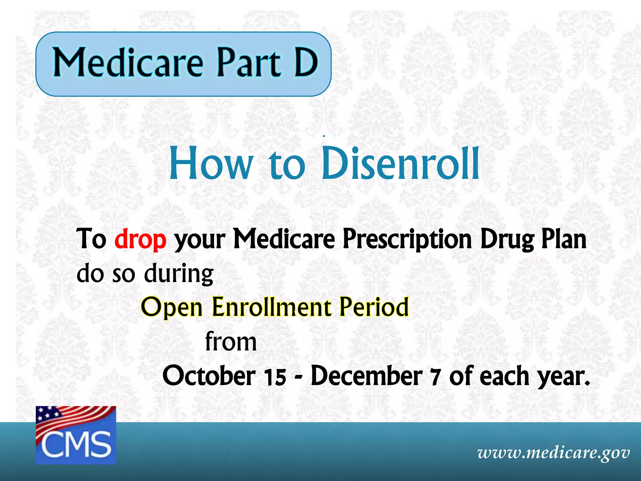 Medicare Overview.pdf Medicare part D Overview | PPTX