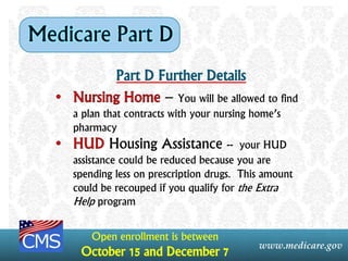 Medicare part D Overview | PPTX