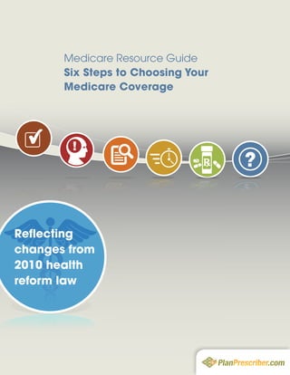 Medicare Resource Guide
       Six Steps to Choosing Your
       Medicare Coverage




Reflecting
changes from
2010 health
reform law
 