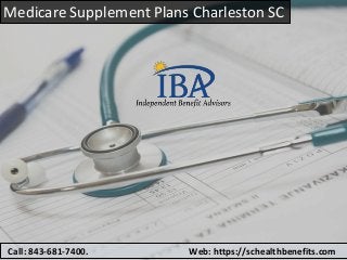 Medicare Supplement Plans Charleston SC
Call: ‭843-681-7400. Web: https://schealthbenefits.com
 