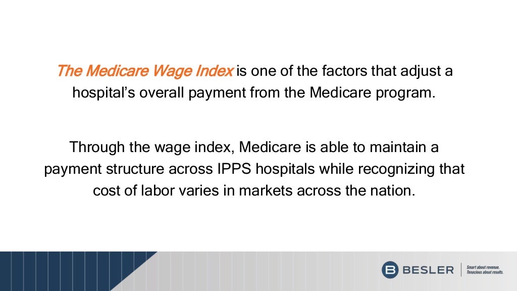Medicare Wage Index What it is, how it works, and why it is importa…