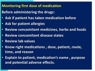 Medication administration