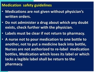 Medication administration