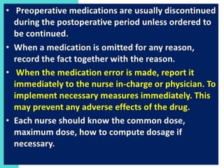 Medication administration
