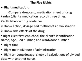 Medication administration | PPT