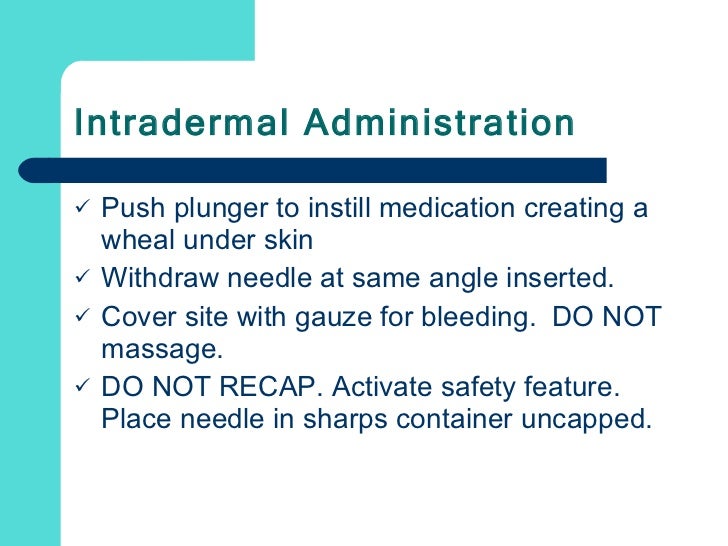 medication administration