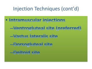 Medication administration | PPTX