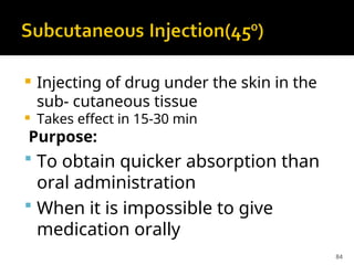 Sub Administration medication administration.ppt to know the.edication process | PPT
