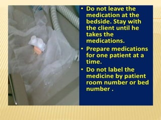 Medication administration - NABH  ( Dhananjay Pratap )