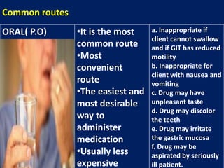 Po Injection Medication administration | PPTX