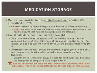 Medication administration recertification | PPTX