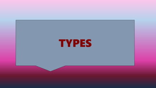 TYPES
 