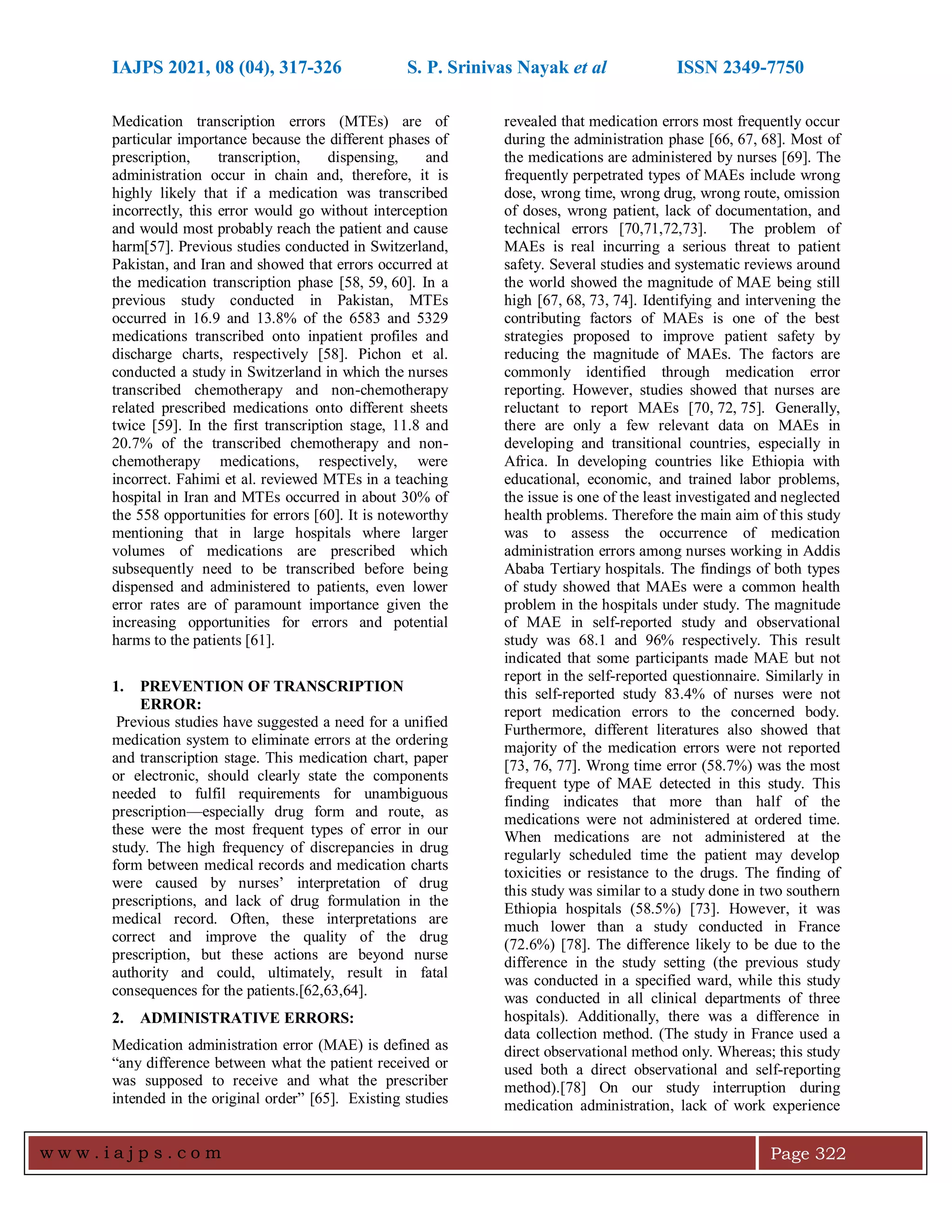 Medication errors and_consequences publication | PDF