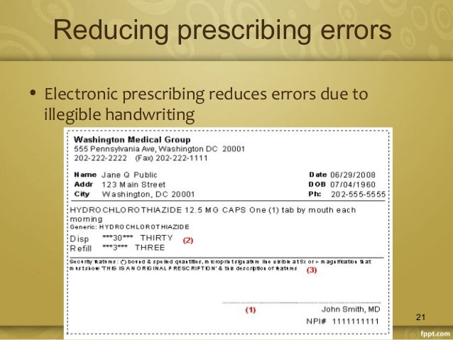Furosemide Medication Error