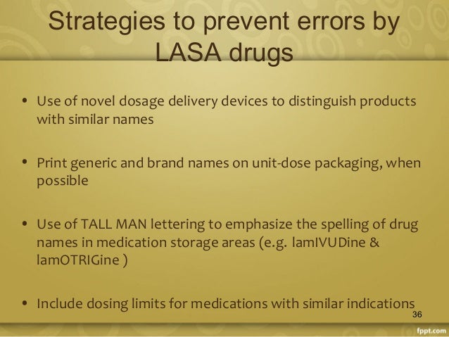 Furosemide Medication Error