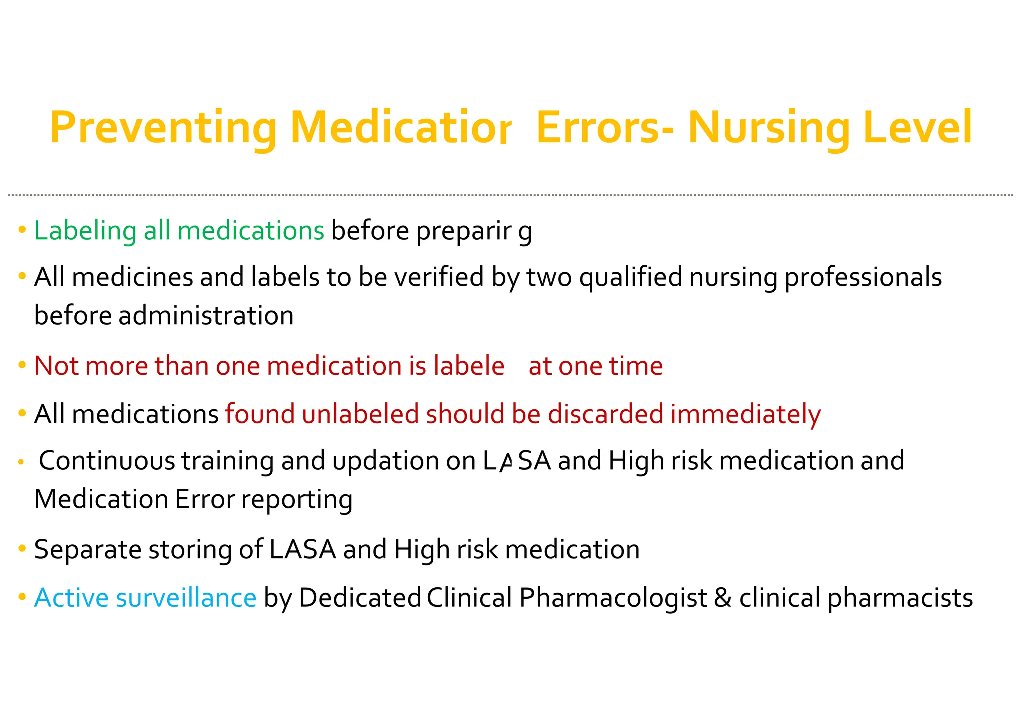 Medication safety quality and medication safety management | PPTX