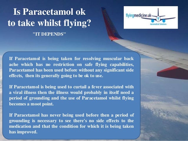 Medications Pilots Cabin Crew And Flying