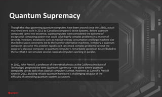 Quantum Computing in Financial Services Executive Summary | PDF