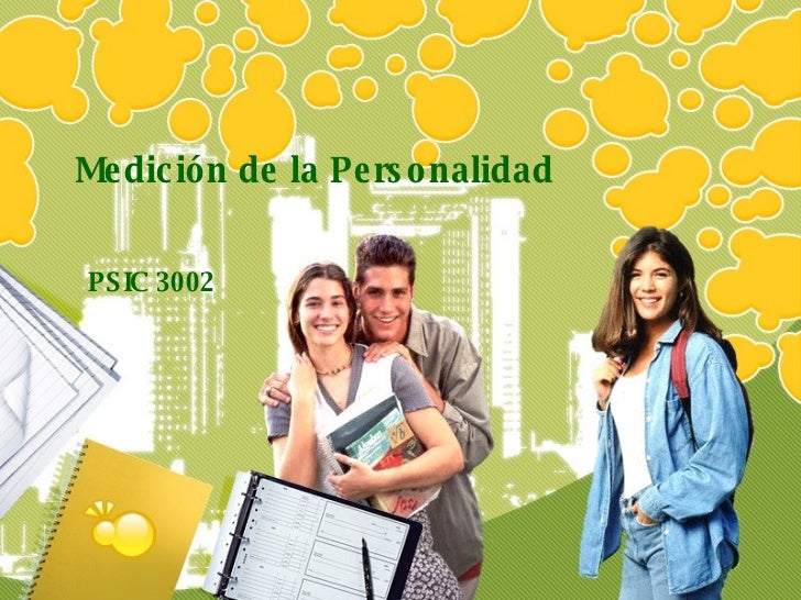 MedicióN De La Personalidad
