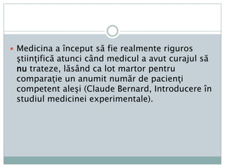 Doardupăconstituireaunuiastfel de tablou general al uneimaladiiputemvorbidespre un diagnostic efectuatpebazadateloruneicazuistici competent analizate, diagnosticultrecândastfel de sub imperiulmagieiînştiinţapropriu-zisă: simţul clinic, intuiţia, flerulşi "artaghicirii" îşipierdvaloarea de instrumenteprincipale, trecândpe plan secund. 