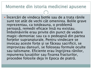 Era socotit totodată zeu vindecător, priceput în arta lecuirii, şi tatăl lui Asclepios. Avea darul profeţiei, de care erau legate numeroasele lui oracole. Dintre acestea, cel mai vestit era cel de la Delphi. Se spunea că, îndrăgostit fiind de Cassandra, fiica regelui Priam, Apollo ar fi iniţiat-o şi pe ea în această taină. Mai târziu, el a devenit zeul muzicii, al poeziei şi al artelor frumoase. Era înfăţişat, în această calitate, înconjurat de muze, pe muntele Parnassus.