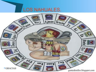 LOS NAHUALES.




GRACIAS
                           guatedetalles.blogspot.com
 
