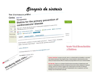 Sinopsis de síntesis

 