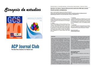 Sinopsis de estudios

 