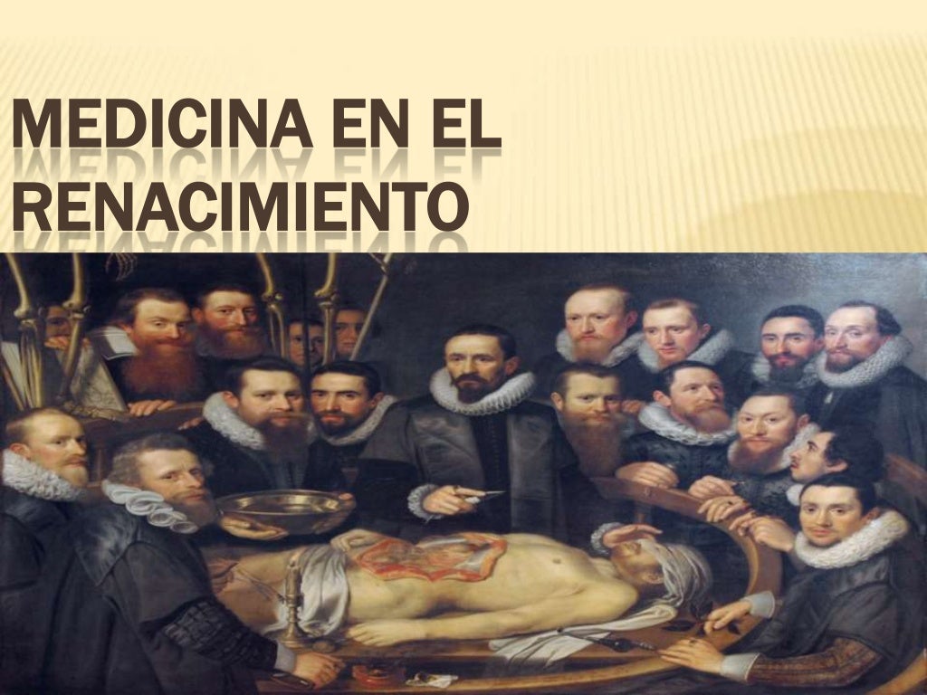 Medicina en el renacimiento