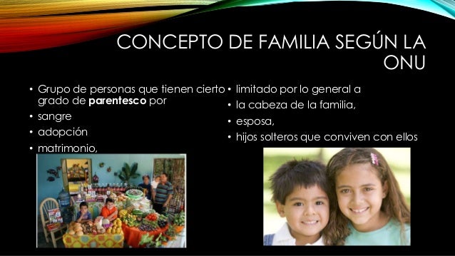 Concepto Familia
