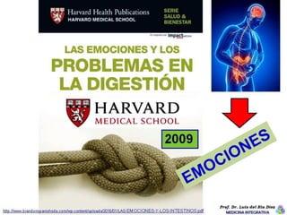 ¿QUÉ ES UNA EMOCIÓN?
Dr. Estanislao Bachrach - EAR virtual 2020
https://www.youtube.com/watch?v=-JI3sAX2LPM
“LAS EMOCIONES...