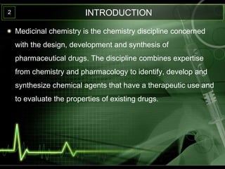 Medicinal chemistry 