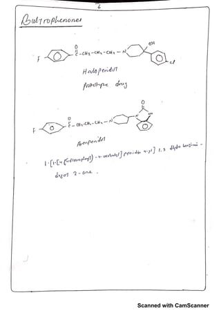 short note on SAR of benzodiazepines , antypsychotics and anaesthetics ...