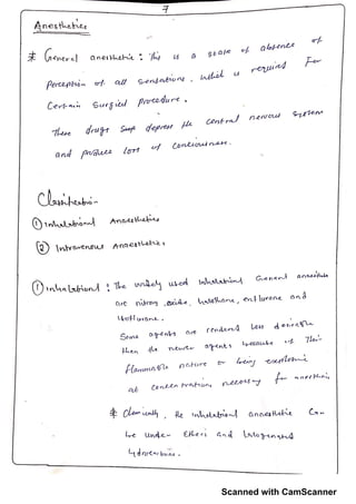 short note on SAR of benzodiazepines , antypsychotics and anaesthetics ...