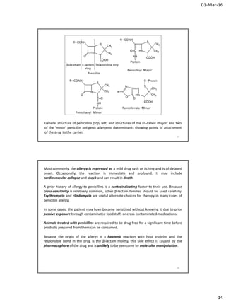 Medicinal chemistry iii_penicillins_part_1 | PDF