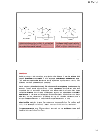 Medicinal chemistry iii_penicillins_part_1 | PDF