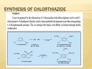SYNTHESIS OF CHLORTHIAZIDE
 