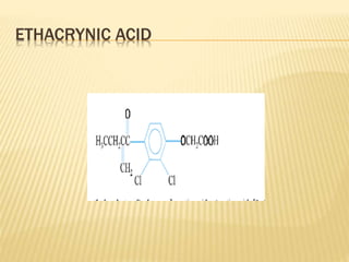 ETHACRYNIC ACID
 