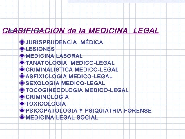 MEDICINA LEGAL