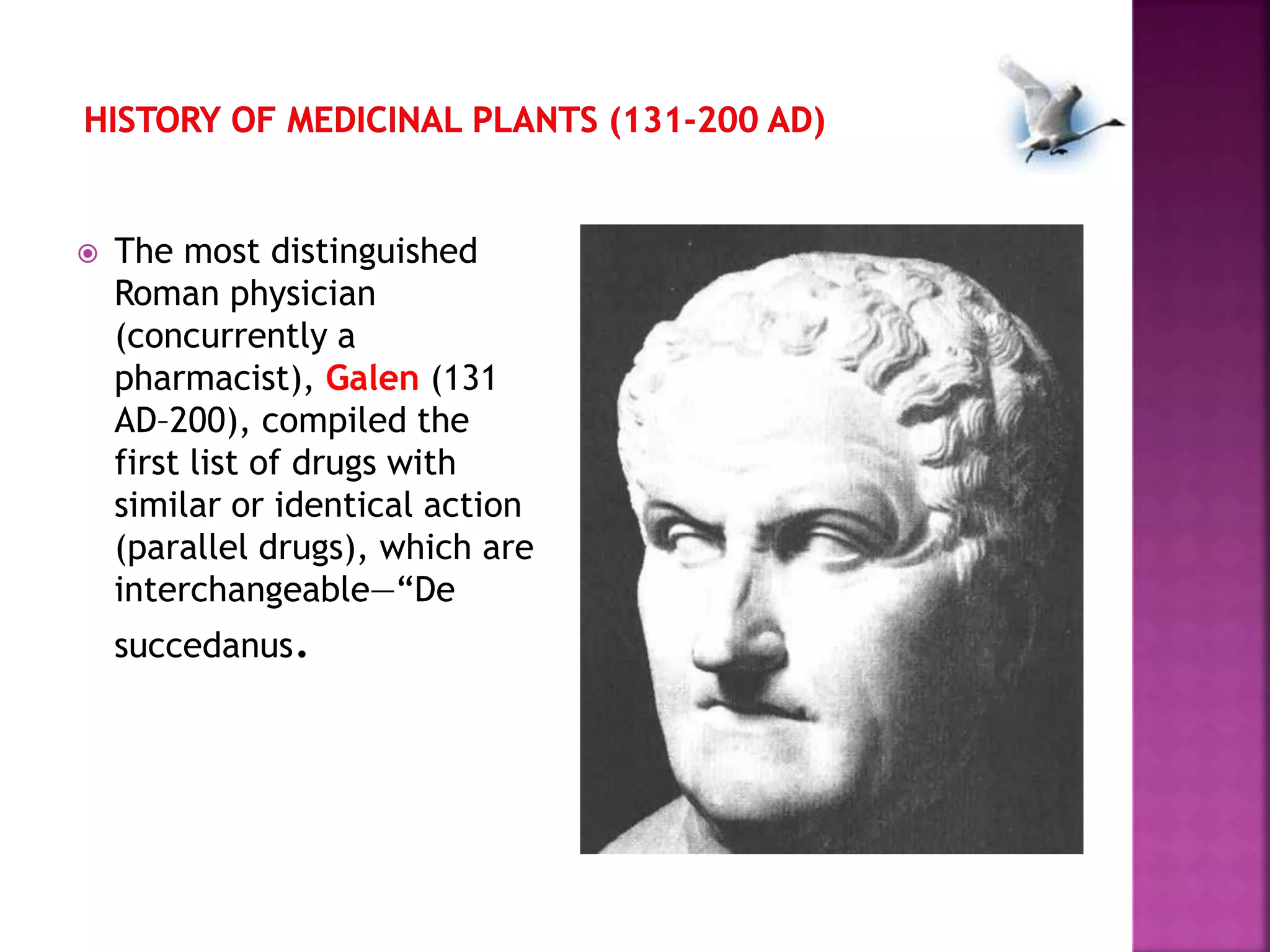 Medicinal plants history A Lecture By Mr Allah Dad Khan Former DG ...